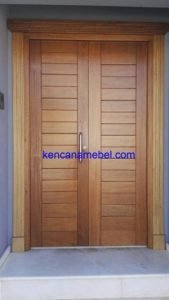 Kusen Pintu Kayu Jati Modern